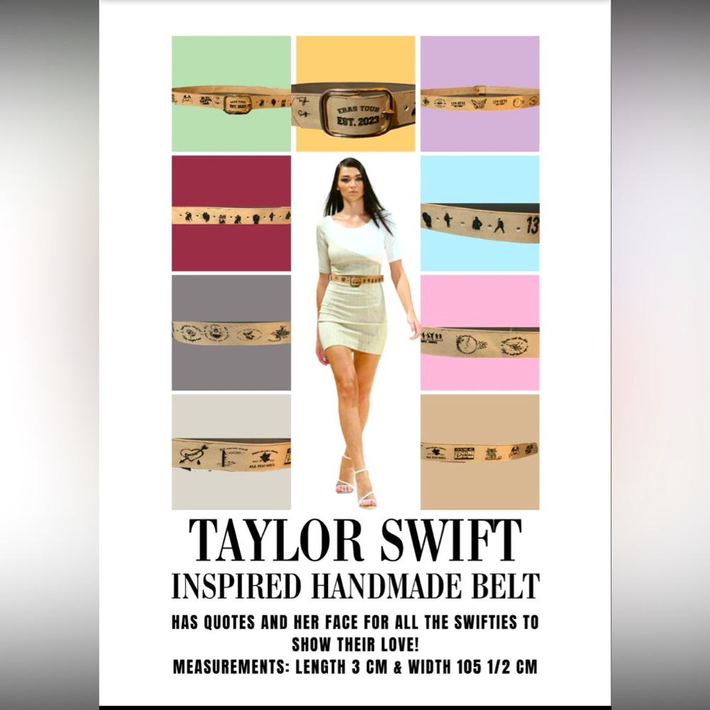 Calling ALL SWIFTIES !!! TS ERAS INSPIRED BELT!